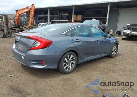 2016 Honda Civic Ex z USA, uszkodzony, nr VIN 2HGFC2F8XGH535774